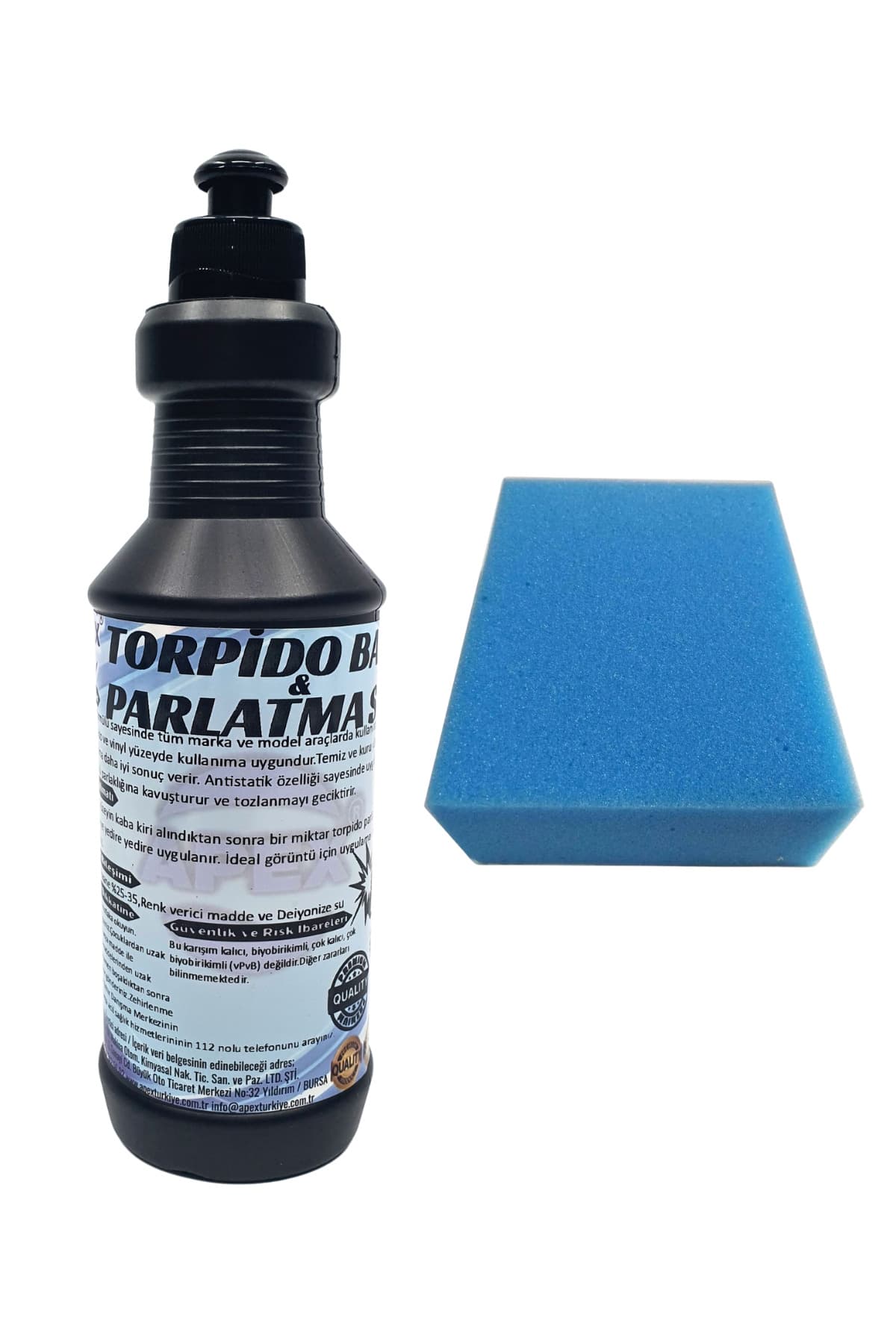 Torpido Parlatıcı Süt 500 ml –Plastik Aksam Yenileyici, Araba Göğüs Parlatıcı ve Torpido Temizleyici
